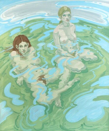 Neil G. Welliver, ‘Two Nudes (Twice)’, 1970