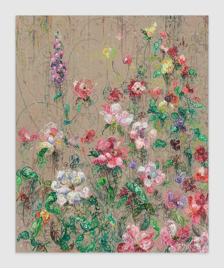 Kysa Johnson, ‘Ghosts In Common - Necessary Beauty - Subatomic Decay Patterns and Roses 7’, 2023