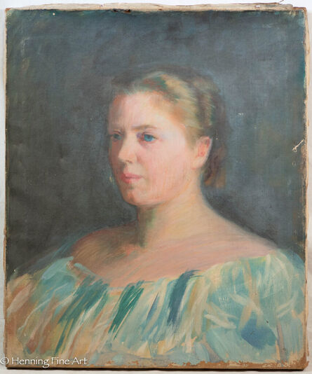 Ellen Day Hale, ‘Female Portrait Bust’, ca. 1900