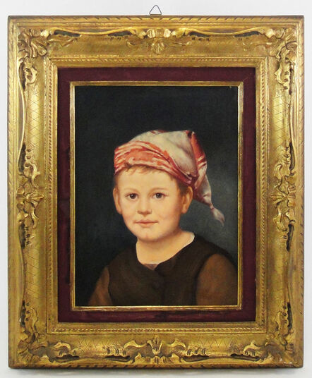 Federico Mazzotta, ‘Portrait of a child’, 19th century