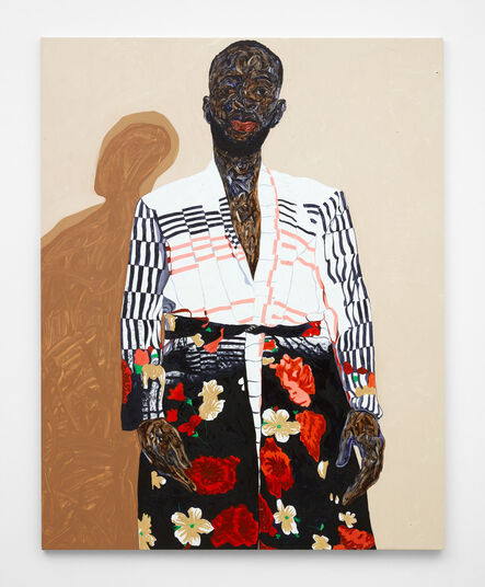 Amoako Boafo, ‘Stylish Overcoat’, 2021