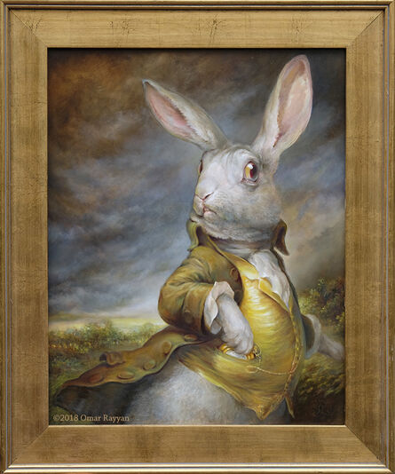Omar Rayyan, ‘White Rabbit’, 2018
