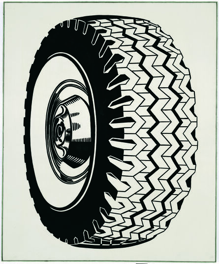 Roy Lichtenstein, ‘Tire’, 1962