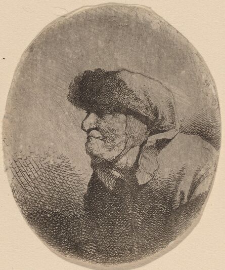 Cornelis Bega, ‘Bust of an Old Woman’