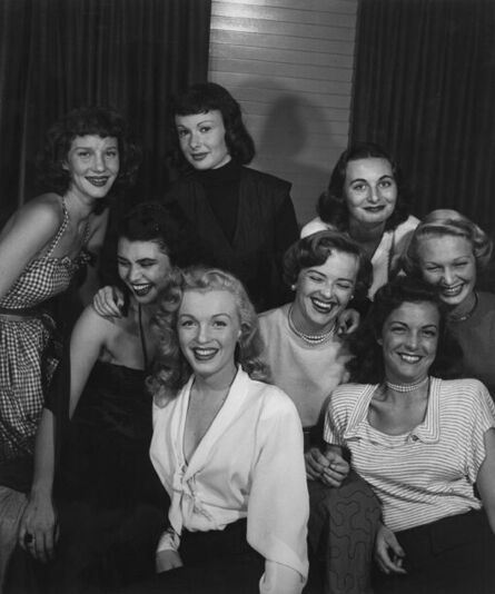Philippe Halsman, ‘Group of Starlets and Marilyn Monroe’, 1949-printed later
