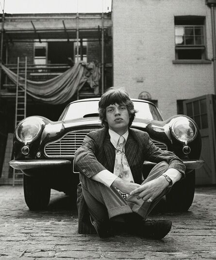 Gered Mankowitz, ‘Mick and Aston Martin, 1966’, 1966