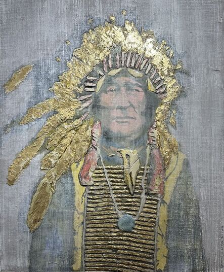 Geronimo aka Jumping Bull, ‘Golden Chief’, 2023