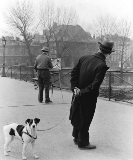 Robert Doisneau, ‘Le Fox-Terrier Au Pont des Arts’, 1953