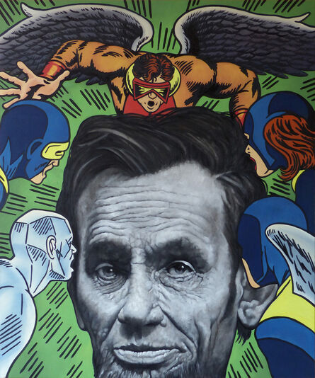 William Nelson, ‘Abe and the X-Men’, 2019