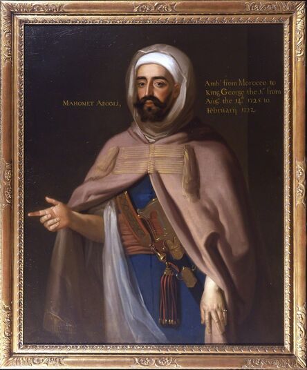 Enoch Seeman, ‘Portrait of Mohammed ben Ali Abghali’, ca. 1725