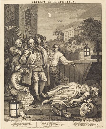 William Hogarth, ‘Cruelty in Perfection’, 1751