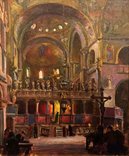 Irwin David Hoffman, ‘[Interior of St. Mark's Basilica, Venice]’