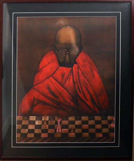 Gustavo Montoya, ‘Chess Game’, 1985
