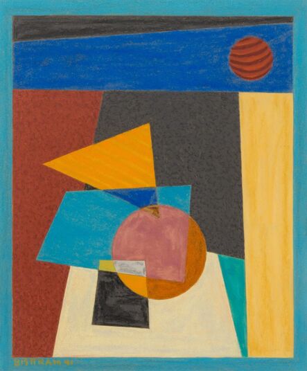 Emil Bisttram, ‘Abstraction’, 1941