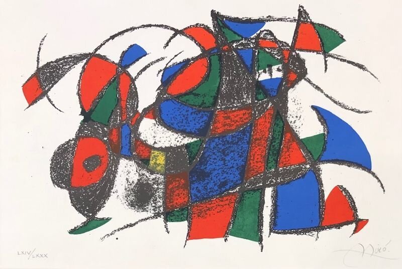 Joan Miró, ‘Joan Miro Lithographe II ’, 1975, Print, Lithograph on paper, Le Coin des Arts