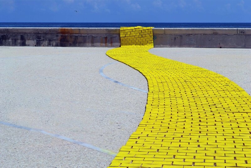 Carlos Nicanor, ‘Lemon way’, 2015, Installation, Wood and paint, Galería Artizar