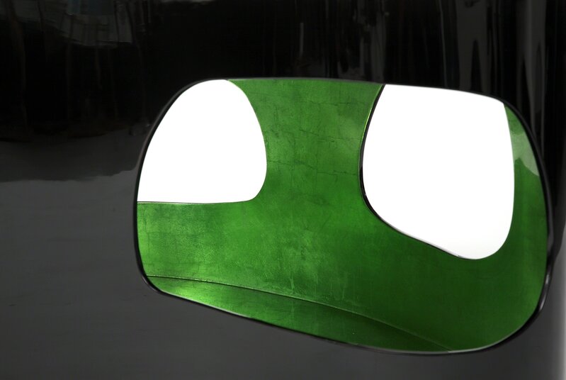 Jacques Jarrige, ‘Coffee Table "Cloud" with Silver Leaf and Green lacquer’, 2016, Design/Decorative Art, MDF silver leaf and lacquer, Valerie Goodman Gallery