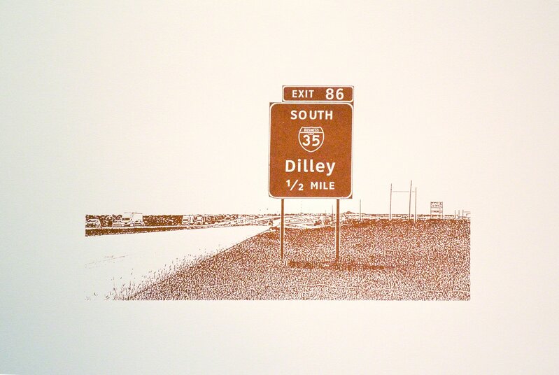 Ethel Shipton, ‘Dilley’, 2014, Print, Screen print on Strathmore cotton paper, Ruiz-Healy Art