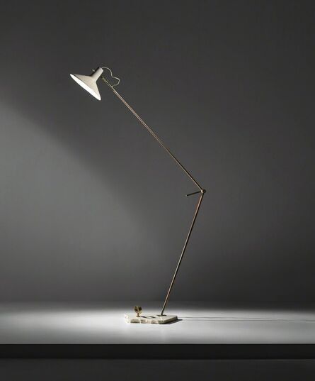 Gino Sarfatti, ‘Rare adjustable standard lamp, model no. 1033A’, circa 1950