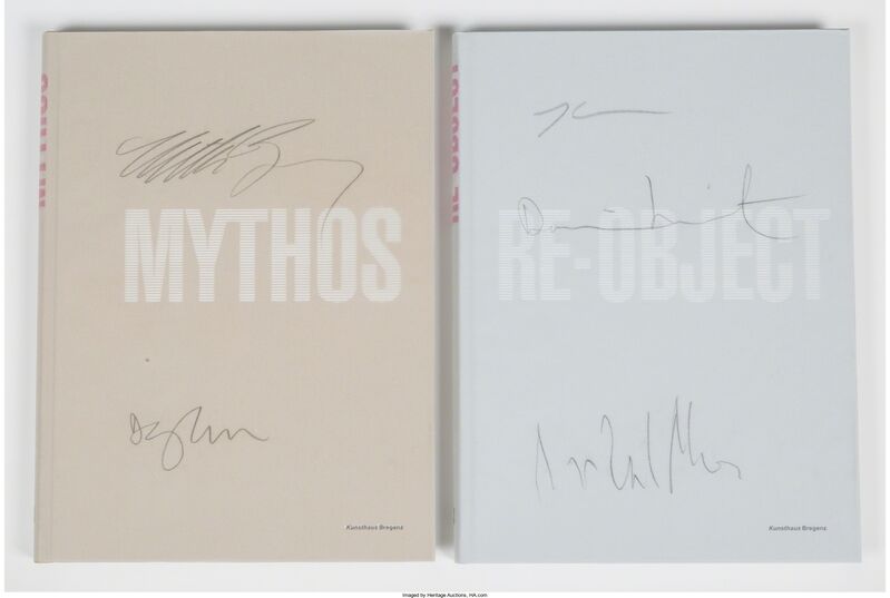 Damien Hirst, ‘Mythos/Re-Object’, 2007, Other, Two exhibition catalogues in slipcase, Heritage Auctions