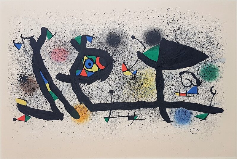 Joan Miró, ‘Sculptures’, 1974, Print, Color Lithograph, Cerbera Gallery