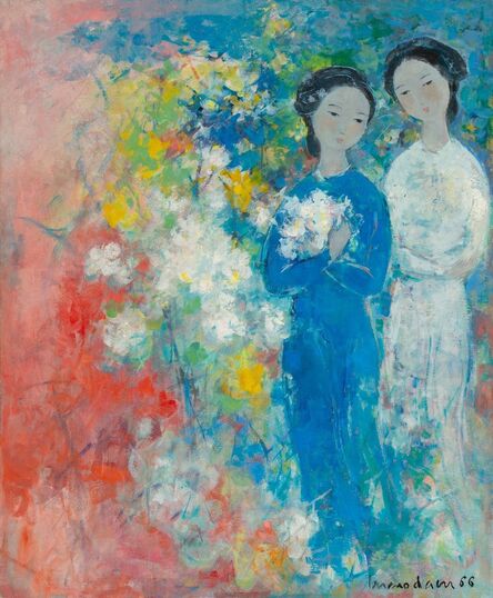 Vu Cao Dam, ‘Deux jeunes filles’, 1966