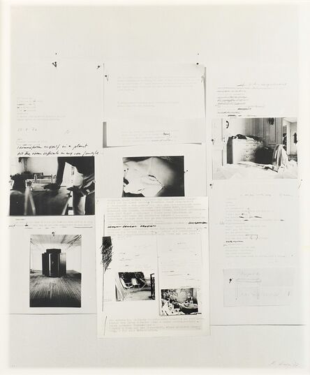 Rebecca Horn, ‘"A repeating scenario of emotionless hours"’, 1977