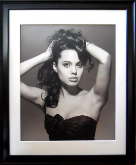 Harry Langdon, ‘Angelina Jolie portrait’, 1989