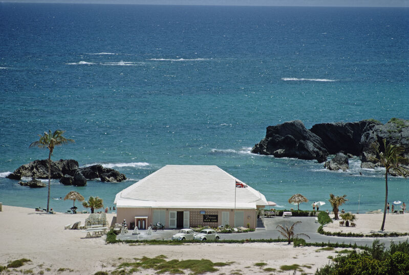 Slim Aarons, ‘Princess Beach Club, Bermuda’, 1967, Photography, C print, IFAC Arts