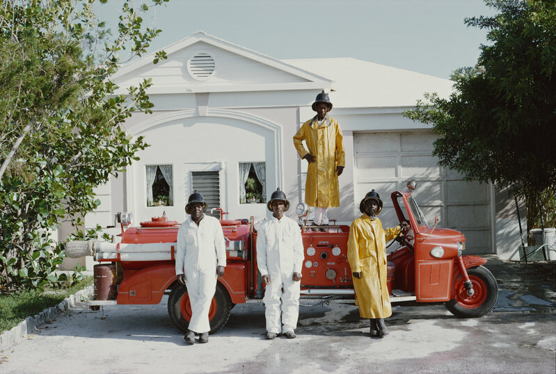 Slim Aarons, ‘Lyford Cay Fire Service’, 1966, Photography, C-print, IFAC Arts