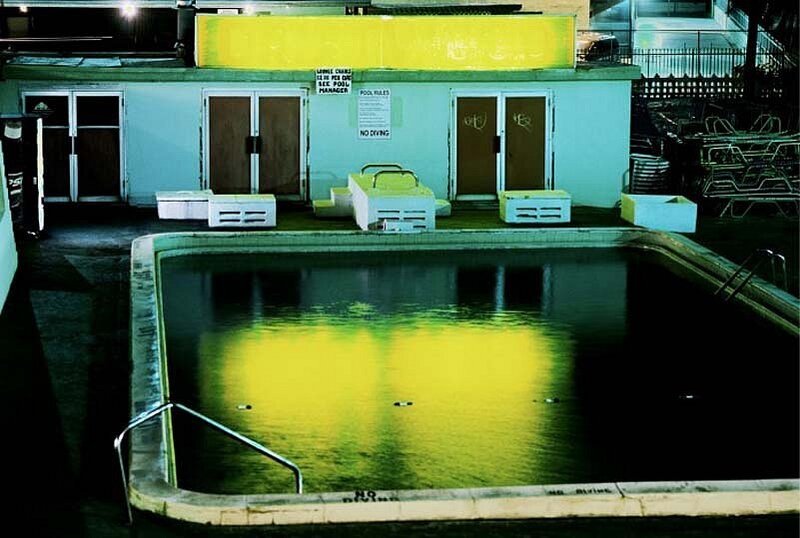 David Drebin, ‘Yellow Pool ’, Photography, C-print, Atlas Gallery