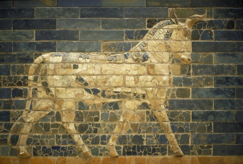 ‘Ishtar Gate, Babylon (restored)’, ca. 575 B.C., Architecture, Neo-Babylonian, Allan Kohl