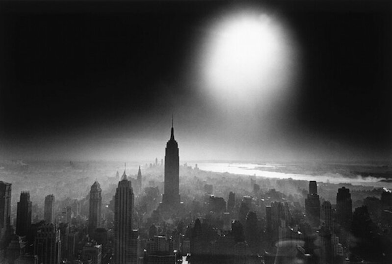 William Klein, ‘Atom Bomb Sky, New York’, 1955, Photography, Archival pigment print, printed later, GALLERY FIFTY ONE