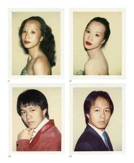 Andy Warhol, ‘Four works: (i) Julianna Siu; (ii) Julianna Siu; (iii) Alfred Siu; (iv) Alfred Siu’, circa 1982