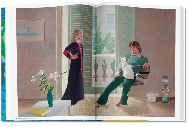 David Hockney, ‘A Bigger Book’, 2016, Other, Hardcover, 498 pages, 13 fold-outs, with an adjustable bookstand designed by Marc Newson, plus an illustrated 680-page chronology book, Edition of 9000, Cynthia Corbett Gallery