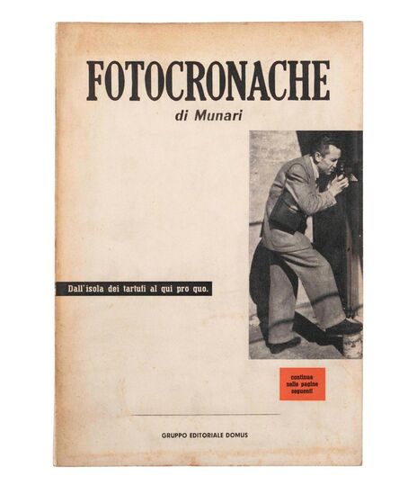 Bruno Munari, ‘“FOTOCRONACHE”’, 1944