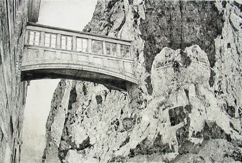 Hugo Bastidas, ‘Howard's Bridge’, 2010, Painting, Oil on linen, Nohra Haime Gallery
