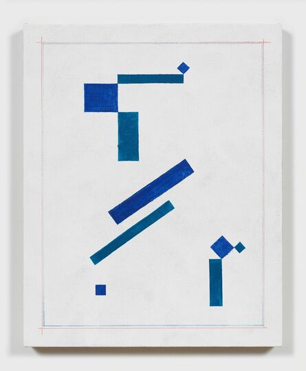 Kamrooz Aram, ‘Ornamental Composition with Lapis Lazuli and Cobalt’, 2018