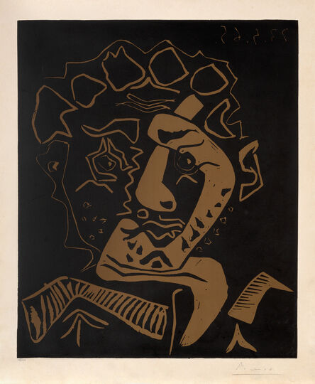 Pablo Picasso, ‘Tête d'Histrion (Le Danseur)’, 1965