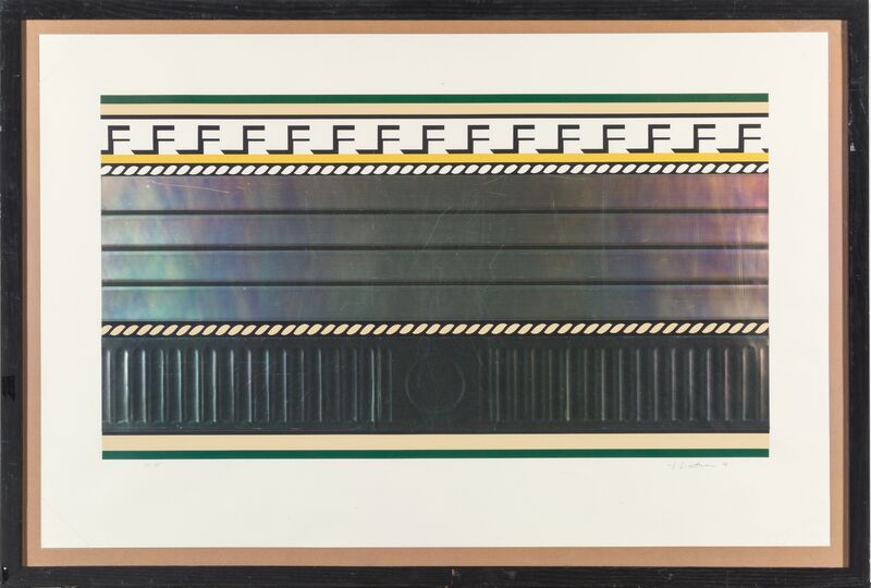 Roy Lichtenstein, ‘Entablature III from Entablature’, 1976, Print, Screenprint and collage with embossing on Rives BFK paper, Heritage Auctions