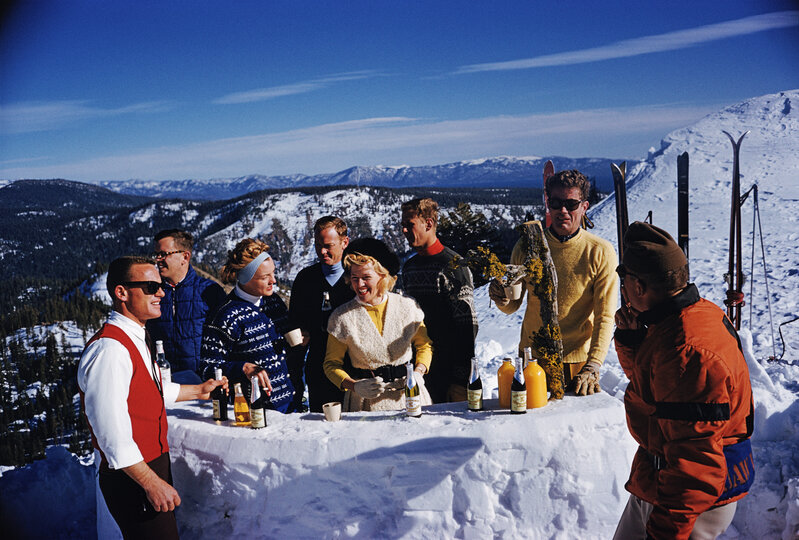 Slim Aarons, ‘Apres Ski’, 1961, Photography, C print, IFAC Arts