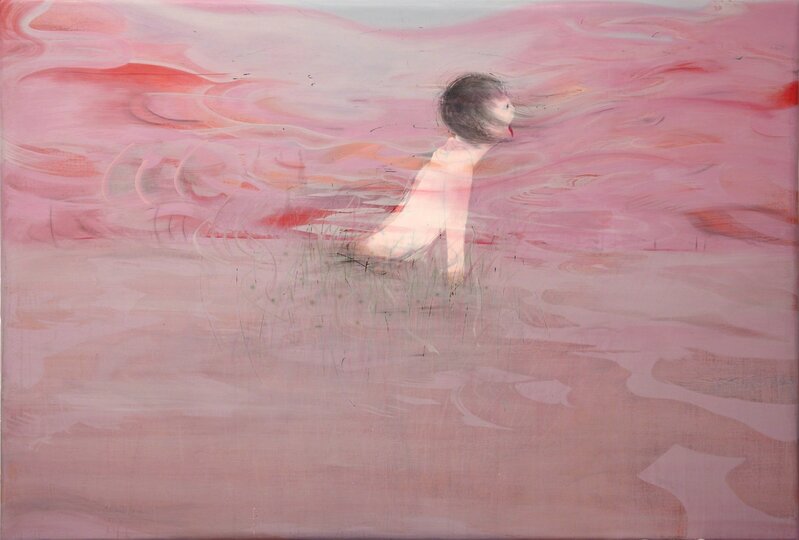 Tomoko Kashiki, ‘Howl’, 2009, Painting, Acrylic, linen and pastel on wood panel, Japigozzi Collection