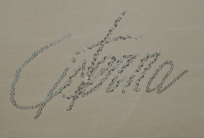 Miguel Cisterna, ‘Le dinosaure, Three Panel Screen’, 2014, Design/Decorative Art, Hand-embroidered, Maison Gerard