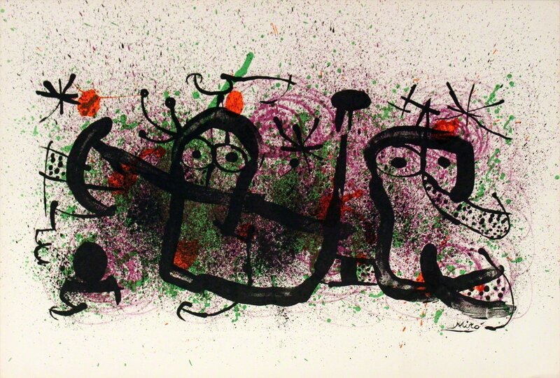 Joan Miró, ‘Ma de Proverbis’, 1970, Print, Lithograph, ArtWise