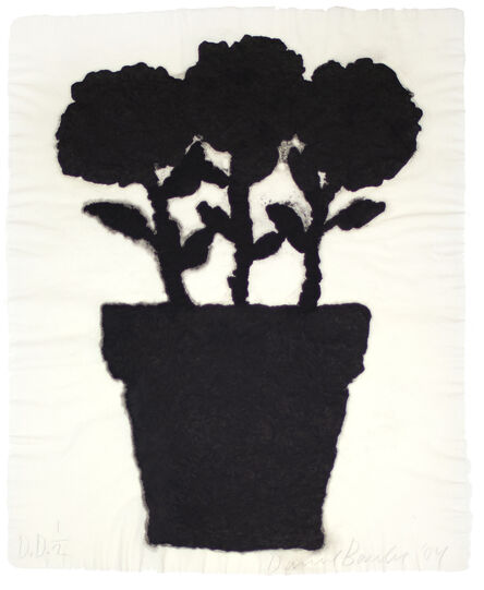 Donald Baechler, ‘Untitled (Linen Flower #2)’, 2004