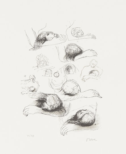 Henry Moore, ‘Lullaby Sketches [Cramer 270]’, 1973