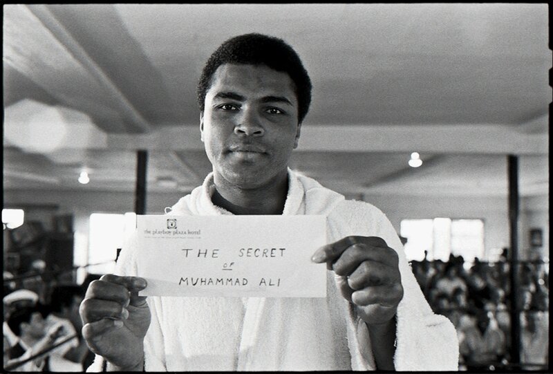 Al Satterwhite, ‘The Secret of Muhammad Ali’, 1971, Photography, Archival pigment print, PDNB Gallery