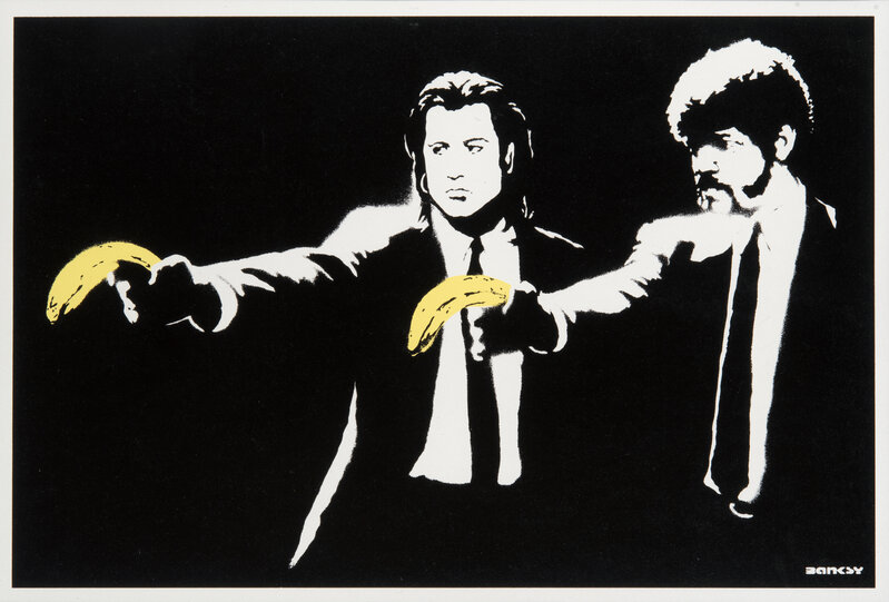 Banksy, ‘Pulp Fiction’, 2004, Print, Screen print in colours on wove paper, Tate Ward Auctions