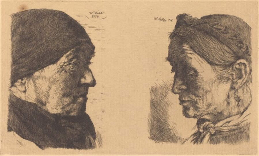 Old Man and Old Woman