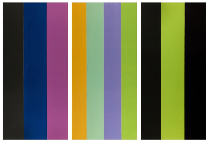 Terry Frost, ‘Timberaine G (Kemp 207g)’, 2000-2001, Print, Woodcut triptych printed in colours, Forum Auctions